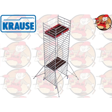 735263 KRAUSE rusztowanie - STABILO serii 50 ; 2,0 x 1,50 m wysokość robocza 9,40 m